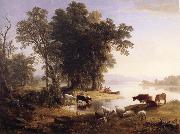 Asher Brown Durand Hudson River Looking Toward the Catskill Germany oil painting artist